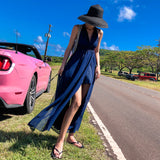2025 Sanya Tourist Beach Skirt Super Fairy Summer Dress New Design Feel Seaside Vacation Sexy Bare Back