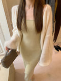 Fans Of Finland_Guided Relaxation Wool Shawl + Sling Skirt Two-Piece