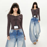 Autumn New 2025 Cowgirl Loose Trousers Fashion Design Daily Comfortable Wide Leg Pants
