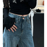 High Quality Vintage Narrow-Legged Jeans Women's 2025 New High Waist´¹dged Straight Pants