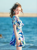 Yan 2026 New Women's Dress Dress Korean Version Of Conservative Belly Thin Chest Gathering Hot Spring Swimsuit