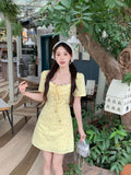 2025 No Fire New Large-Size Summer Vacation Lace Crumice Sweet Thin Gentle Dress Woman