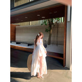 2026 High-Level Design Sense Of Small French Elegant Waist Vacation Hanging Neck Dress