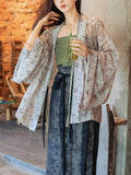 [Yang Mi Film Festival Same Paragraph] Hanfu [Bamboo Words] Wei Jinbei Folding Hoisting Sling New Chinese Style