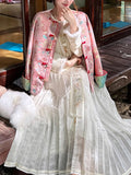 The New Chinese Style Songjin Coat Coat Autumn Lady Wears
