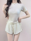2026 Split Sports Swimsuit Female Conservative Thin Belly Big-Ticestic Hot Spring Student Swimsuit Micro Fat Meat Cover Large Size