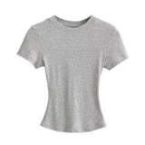 Kardashian's New Short-Sleeved T-Shirt With Spring And Summer Sexy Ants Round-Neck Tight-Up T-Shirts