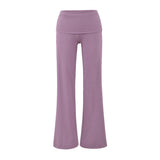 Spice Girls Jersey Knitted Loose-Fitting Trousers Autumn New Casual Straight Trousers Wide-Legged Trousers Women