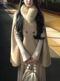 Wool Double Side Of The Cloak Of Wool, The Coat Of Women's Autumn And Winter Short Coat