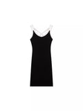 Sexy Babes Hanging Tie Dress Summer 2026 New Waist Slim Bump Color Small Bag Ass Vest Skirt