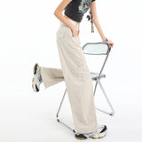 2025 Summer Fast-Drying Silk Scissors Casual Scissors Women's Cold Feeling Stormtroopers Climbing Dance Sweatpants