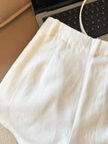 Explosion ~ Thin Small A Version Of High-End Sense Linen Suit Wide-Legged Shorts Women Thin