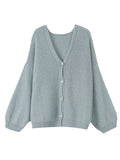 Mianyun Cardigan ~ Female New Mahai Hair Languid Feeling Loose Long-Sleeved Knitting Top Soft Commute