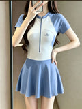 2026 New Swimsuit Girl Girl Girl Swimsuit Dress Swimsuit Swimsuit Summer Sports Body Cover