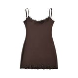 Kardashian æ½´ Same Pure Babes Spring And Summer Sling Dress Sexy Tight Lace Skirt Girl