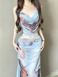 7103 Bikini Women's 2026 New Split Three-Piece Dress Sexy Gathering Seaside Vacation Swimming