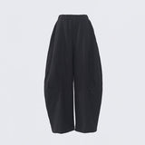 YC&2-Color Retro High-Rise Loose-Fitting Cived Trousers Tight Waist Wide Leg Trousers Pantyhose Panties Casual Trousers Women