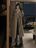 Windy Woman 2025 Autumn New Korean Small Medium And Long Coat Temperament British Style High-End Coat