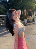 Swimsuit Women Soaking Hot Spring 2026 Retro-Reveal Body Sexy Pure-Want Bikini Beauty Seaside Division Island Vacation