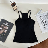 6803# Sexy I-Word Vest With Chest Pad Inside Wrapped Breasts Hottie Slings On The Back Of The Bottom