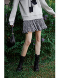 French Design With A Tight Waist Skirt Woman In Spring 2025 New Fashion Niche Casual Style Chic Umbrella Skirt