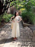 Broken Vest Sling Dress 2025 Spring And Summer New Popular Wear French Waist-Length Dress