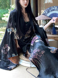 [Mei Yun Danhua] Guofeng New Chinese Summer People Silk Peony Tihua Four-Piece Set Of Women