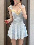 2026 New Triangle Swimsuit Female Shading Thin Beach Resort Spa Swimsuit Swimsuit