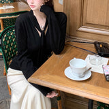 Autumn And Winter Mate Group / Tie All Clothes Tie And Fishtail Skirt Wool Knitwear Half Skirt