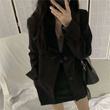 Suit Jacket Women 2026 Spring And Autumn New Yangqi Small Fragrant Fashion Korean Version Of Loose Small Suit Student Trend