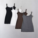 Kardashian æ½´ Same Pure Babes Spring And Summer Sling Dress Sexy Tight Lace Skirt Girl
