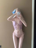 Yan 2026 New Swimsuit In Wind Bikini Three-Piece Pure-Wane Hot Spring Korean Advanced Bath