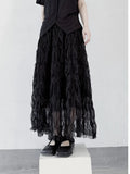 Fairy Water Corrugated Thorny Dress Dark Princess Skirt Spring Summer Dream Skirt Dress Dress Girl