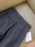 Close Your Eyes Into No D Recommendation! Guest For Italy ~ Fine-Spinning Wool Small Broad Leg Suit Trousers Women Straight High Waist Thin