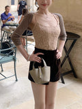 Little Heavy Industry Dolly Pretty Girl With Antique Embroidery Lace Back Lace Embroidery Embroidery Sumley Vest Woman