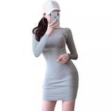 French Vintage Hottie Sexy Dresses Women's New Design Reliable Slim Ass Dresses