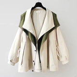 Long Wind Coat In The Waist Of The Female Version Of The New Women's Spring And Autumn Casual Popular Workwear Coat