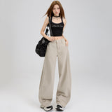 2025 Burst Jeans Women's Spring-Summer Retro Street High-Rise Loose Thin Fashion Scissors Trend