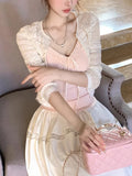 In The Supplemental List Lillian Afternoon Embroidered Beads Thousand Gold Cardigan Heavy-Working Temperament Slid Outside The Thin Small Shirt Summer
