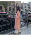 Camel Color Coat Woman's Long 2026 New Autumn And Winter Thick Korean Hepburn Wind Hair Coat