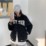 Baseball Uniform Cotton Thick Cotton Cotton Autumn And Winter College Wind Coat Loose Korean Version Of The Original Harajuku Coat In Tide