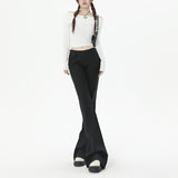 [B-AREA] Visual Manual| Delicate Temperament|Low-Waisted Trousers|Sister Tants Regular