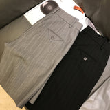 Fish To Fly ~ High-End Neutral Yamfan ~ French Bermuda Loose High-Waisted Five-Point Suit Shorts Women's Summer