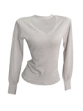 F Line Xu Research Diary 2025 Autumn And Winter New Hanging Neck Wool Bottoming Shirt Knitted Top Woman