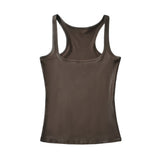 Locomotive Girl Leather Hottie Sexy Sling Hanging Neck Top Summer New Retro Wearing Inside The Vest