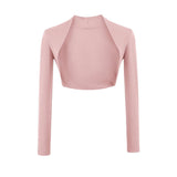 Ken Bean With The Same Long-Sleeved Short Sunscreen Small Shoulder Shawl Wearing A Casual Blouse Repair Elastic Shawl