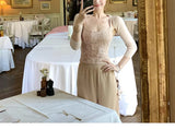 Little Heavy Industry Dolly Pretty Girl With Antique Embroidery Lace Back Lace Embroidery Embroidery Sumley Vest Woman