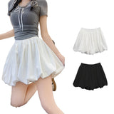 Flower Trousers Women 2026 Summer New Fluffy Shorts Thin Crotch Loose Waist Loose Leisure Skirts