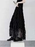 Fairy Water Corrugated Thorny Dress Dark Princess Skirt Spring Summer Dream Skirt Dress Dress Girl