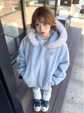 Korean Milk Coffee Small Fragrant Knitted Cardigan 2025 Autumn And Winter New Short Small Man Showing High Thin Hair Coat
